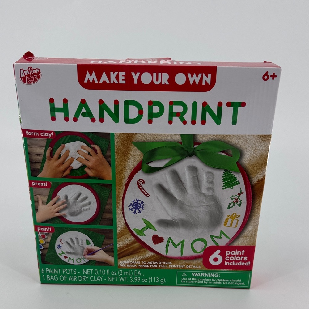 Anker Make Your Own Handprint Kit - NEW in BOX